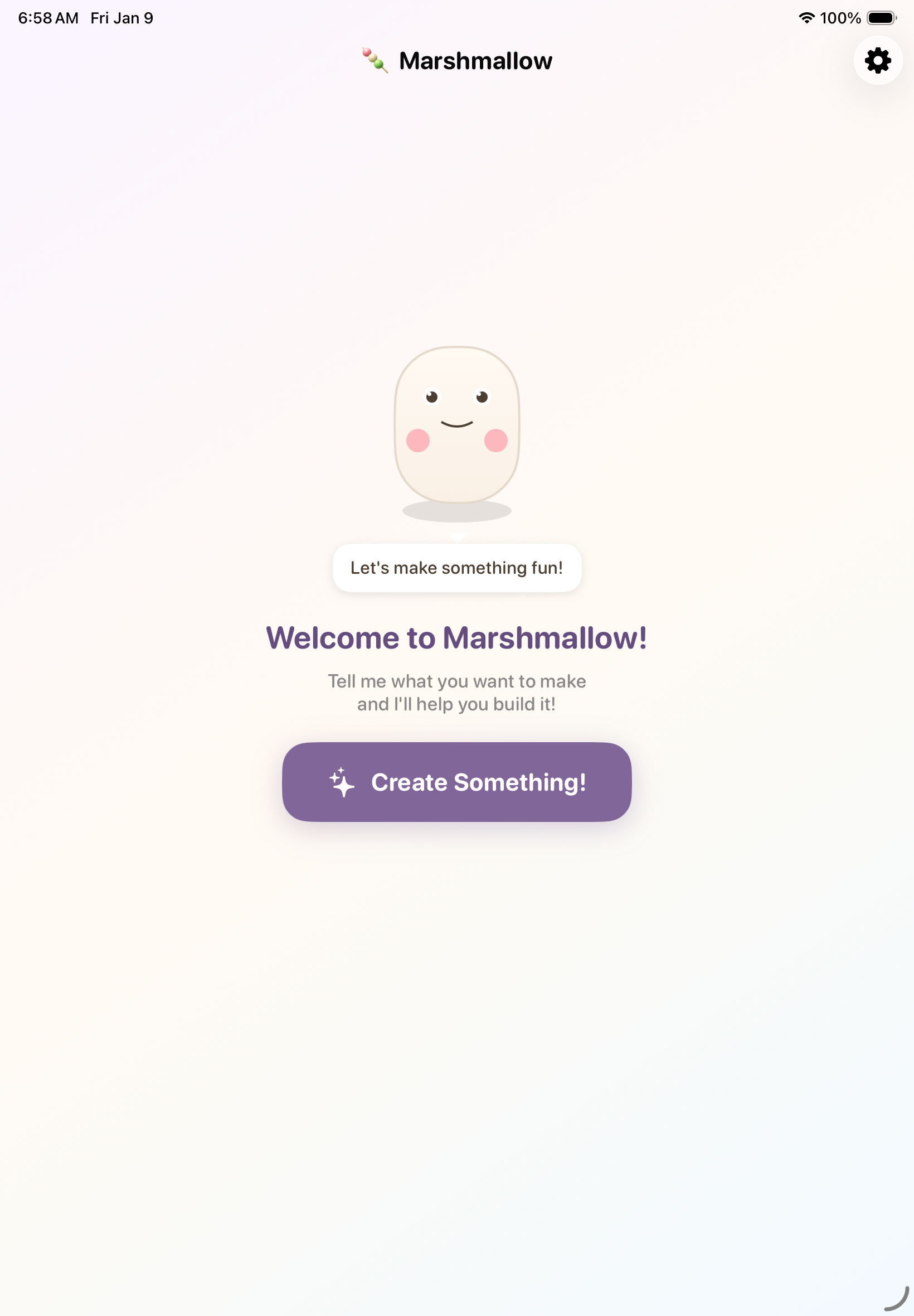 Marshmallow app